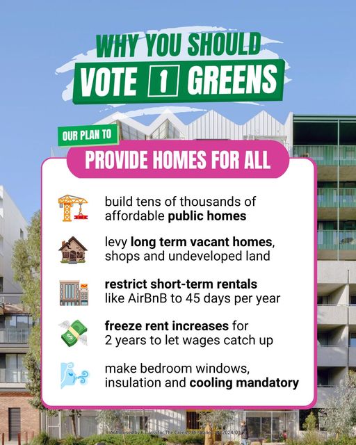 Queensland Greens: Want action on the housing crisis?  Check out our plan for Brissie and…