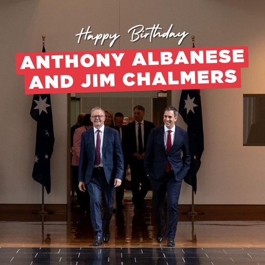 Wishing a very happy birthday to Prime Minister Anthony Albanese and T...