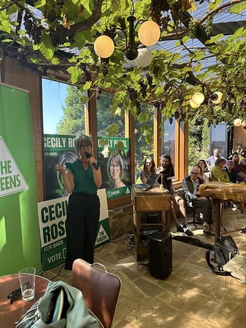 Tasmanian Greens: Celebrating our candidate Cecily Rosol, Greens for Bass today! Cecily …