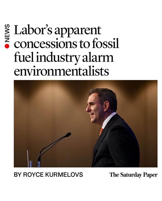 Labor are trying to change the rules to bypass our environment laws to...