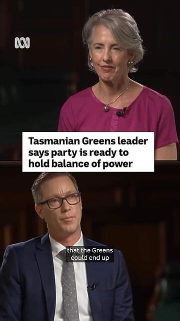 The Australian Greens: The major parties have created a bit of a mess in Tasmania….