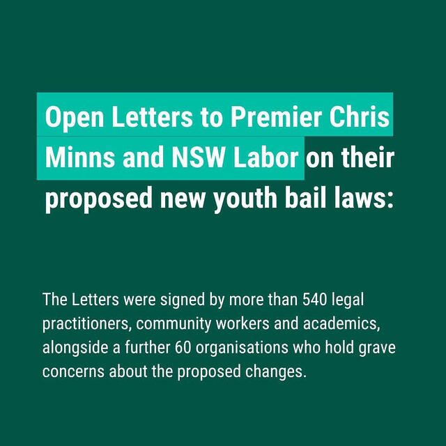 The Greens NSW: Locking kids up is never the solution….