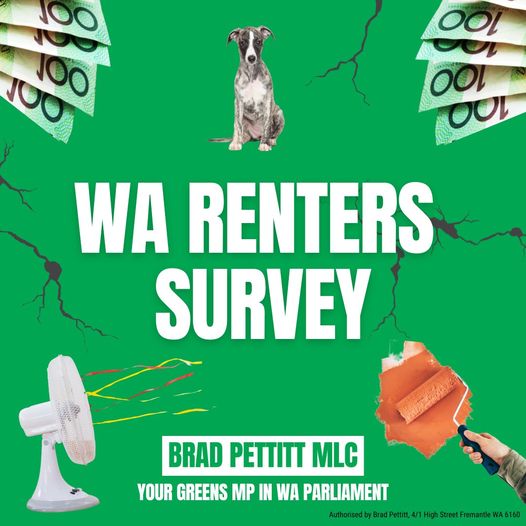 The Greens (WA): We’re in the middle of a housing crisis and renters are doing it extre…