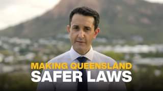 The Making Queensland Safer Laws will be rolled-out as the first legis...