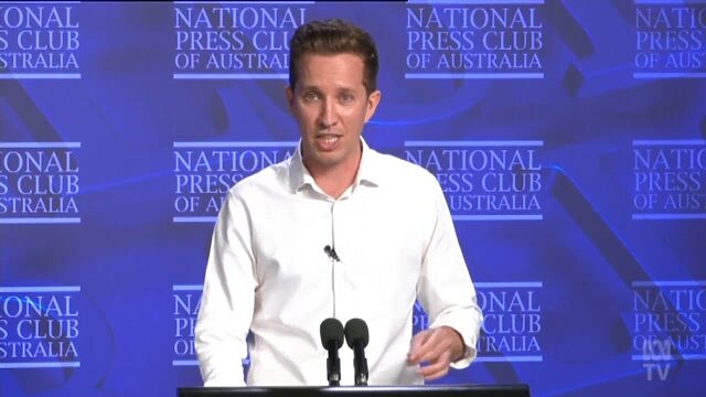 VIDEO: Australian Greens: Max-Chandler Mather launches Greens Public Property Developer Plan to tackle housing affordability
