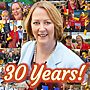 Today Michelle Roberts celebrates 30 years since her election to the W...