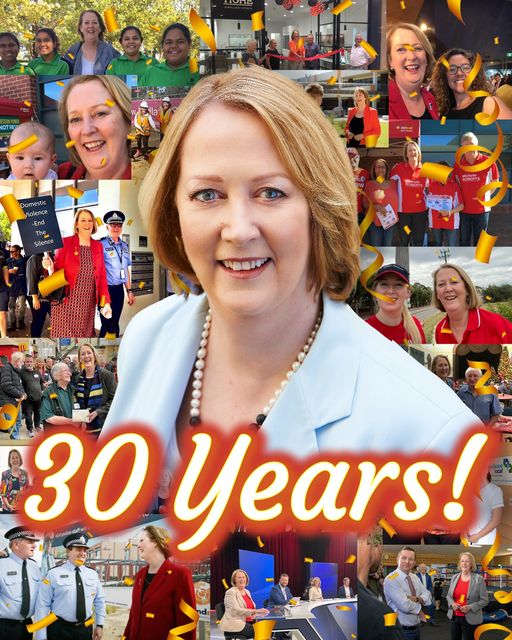 Today Michelle Roberts celebrates 30 years since her election to the W...