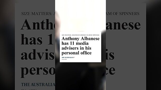 VIDEO: Liberal Party of Australia: Albo’s massive spin team