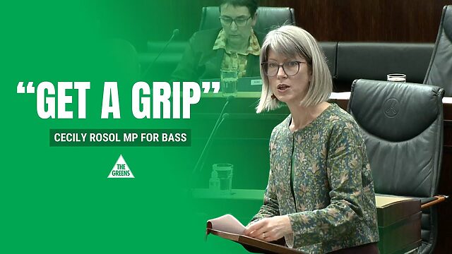 VIDEO: Tasmanian Greens: The health service needs serious investment | Cecily Rosol MP for Bass | 30 July 2024