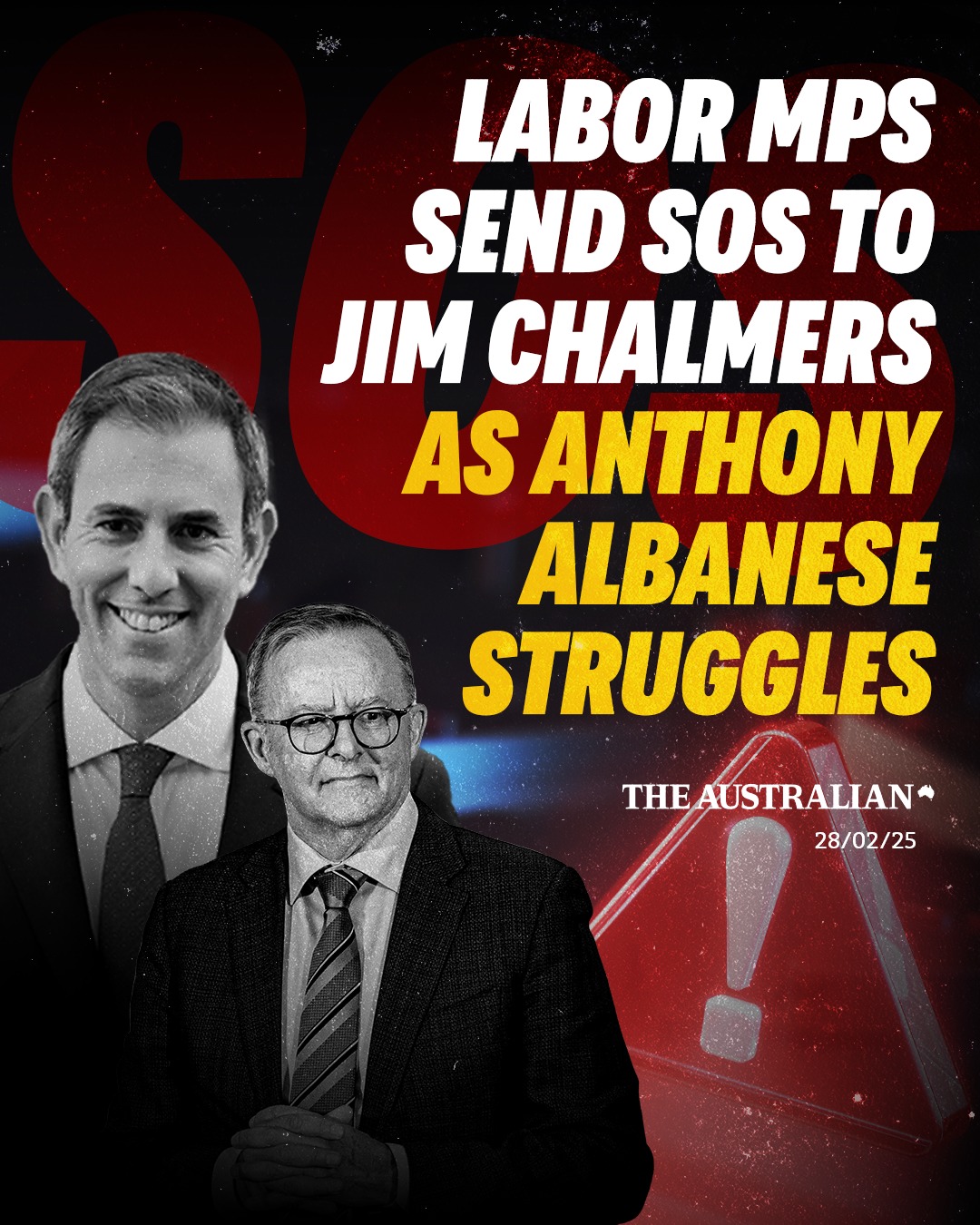 Even his colleagues don’t believe Albo is up to the job. We can’t affo...