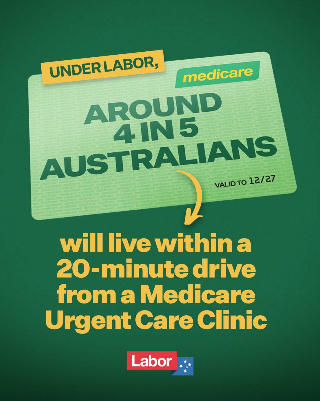 Australian Labor Party: Labor’s Urgent Care Clinics – coming soon to a suburb near you….