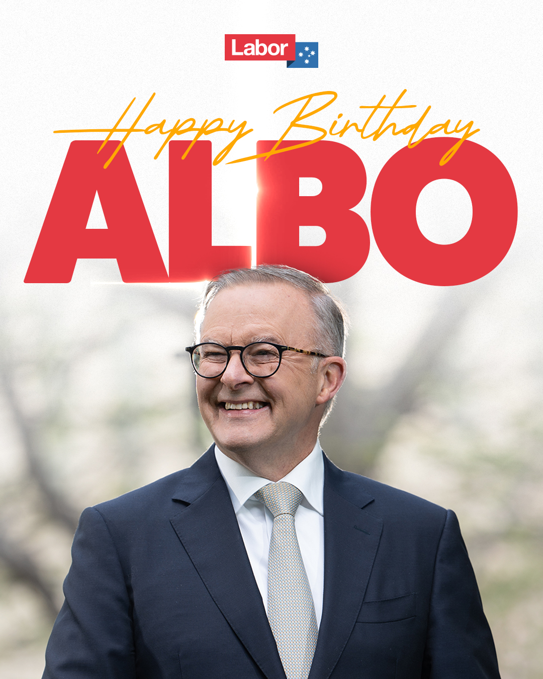 Wishing a very happy birthday to Anthony Albanese!...