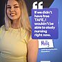 Without Labor’s Fee-Free TAFE, Molly wouldn’t be able to study nursing right now...