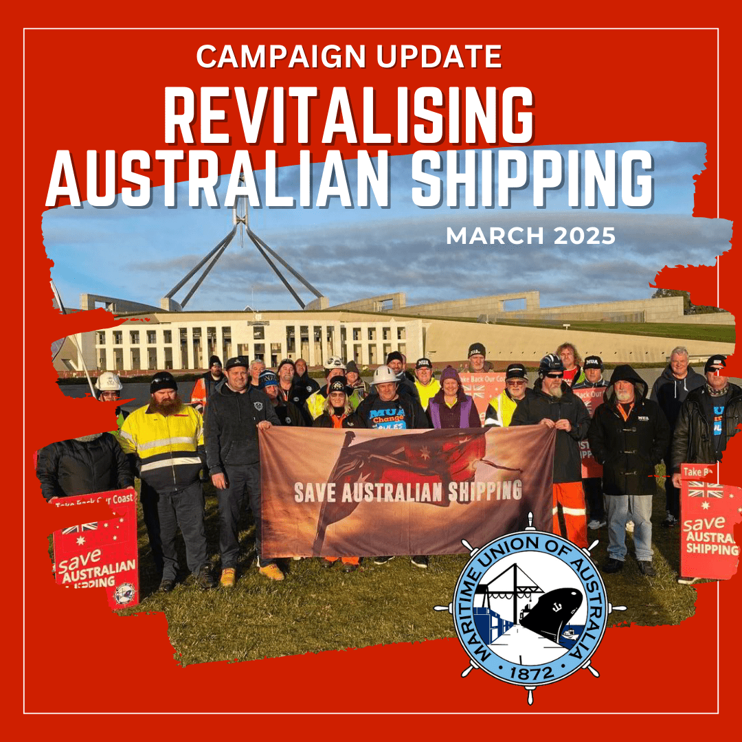 Campaign Update: Revitalizing Aussie Shipping