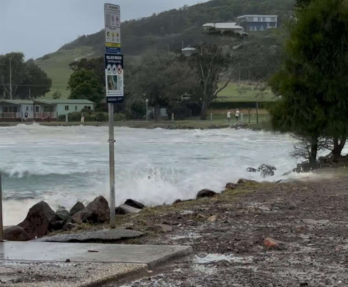 Coastal Storm Surges And Erosion Warning