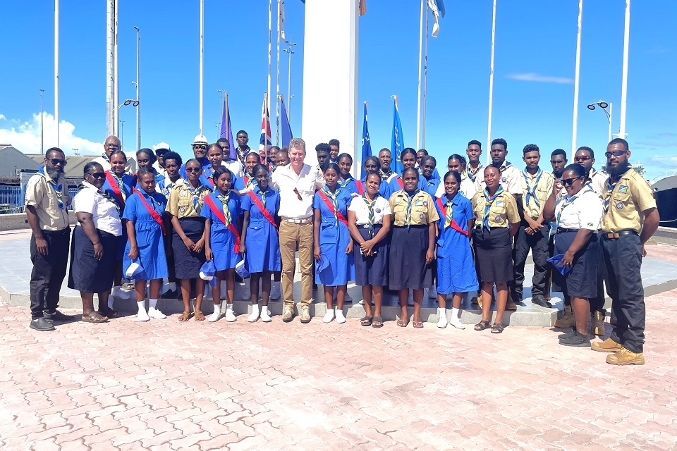 Honiara Walkway Revamped with Medal Plinths