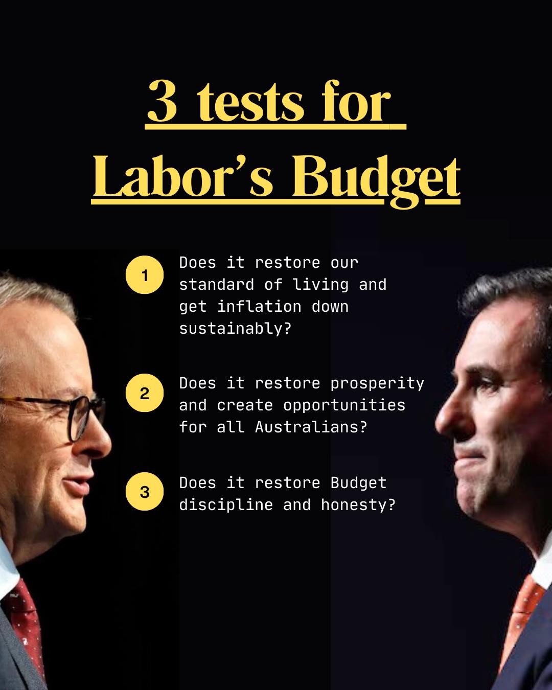 After three failed Budgets, Australians are poorer under Labor....