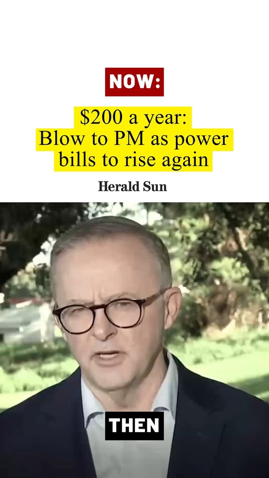 Albanese lied to you about cheaper electricity last election.