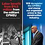 Anthony Albanese is too weak to stand up to the CFMEU....