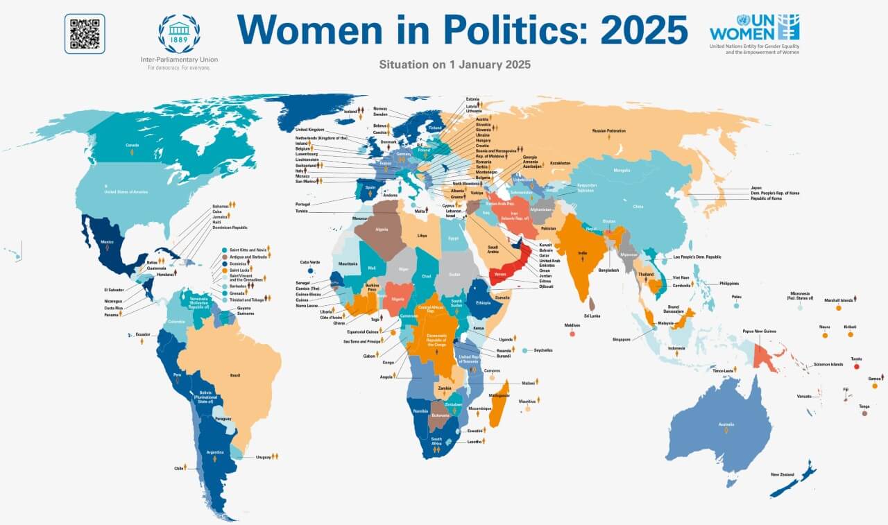 Men Still Dominate 2025 Political Leadership Roles