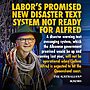 Another example of Labor mismanagement. They have the wrong priorities and Alban...