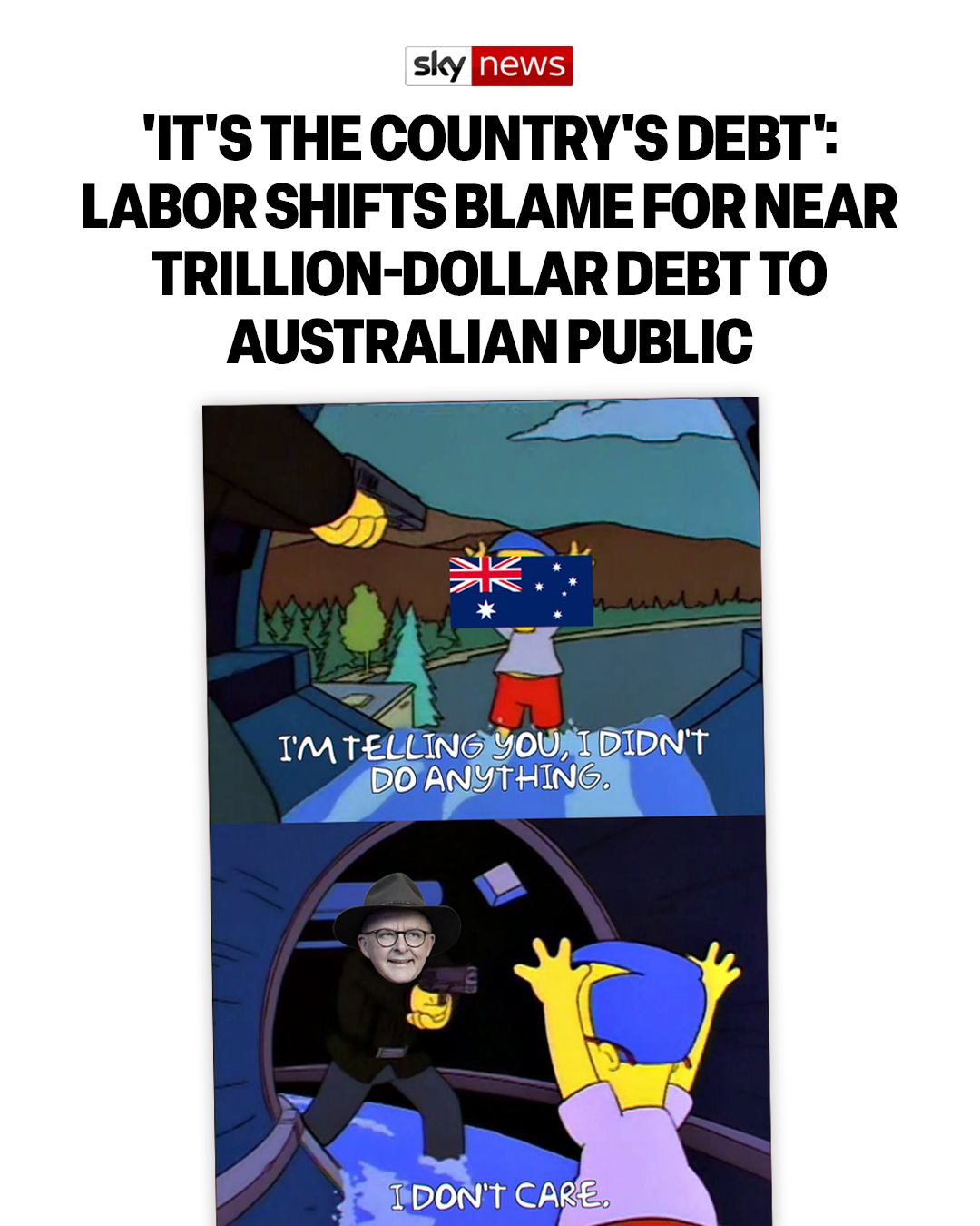 Labor’s trying to blame everyone but themselves for their bad decisions and brok...