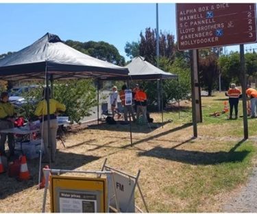 Temporary Domestic Bulk Water Collection Point