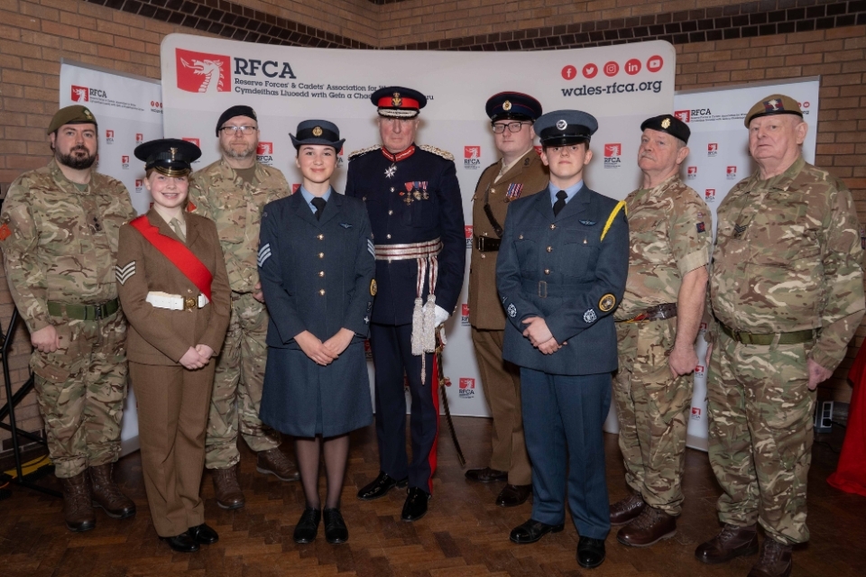 Ten Honored by Lord-Lieutenant in Wrexham Ceremony