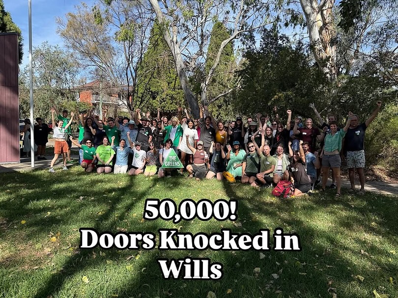 50,000 DOORS KNOCKED!  We’ve just hit an incredible milestone in our campaign to...