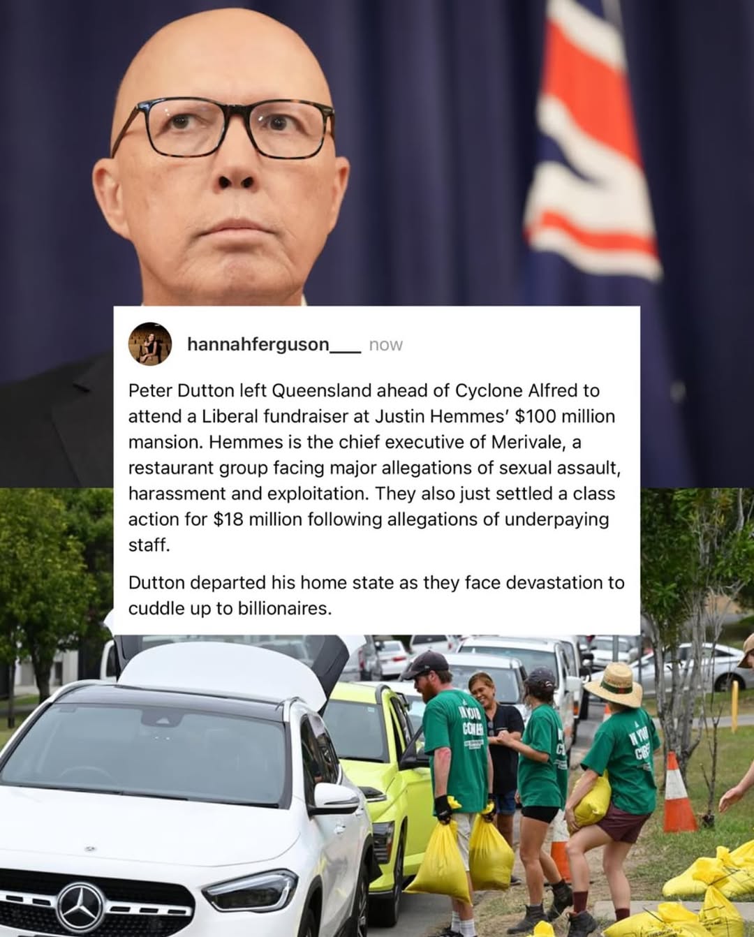 The Australian Greens: In challenging moments like these, we see the strength of the community on full …