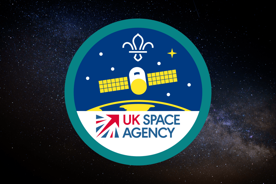 Tim Peake, UK Space Agency Unveil Scout Space Badge