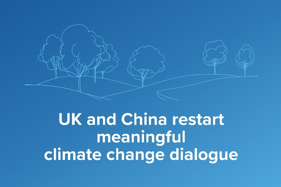 UK, China Reignite Climate Talks