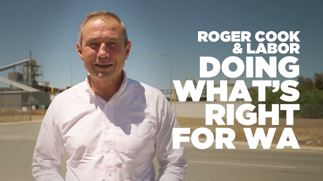 Roger Cook and WA Making More Things Here