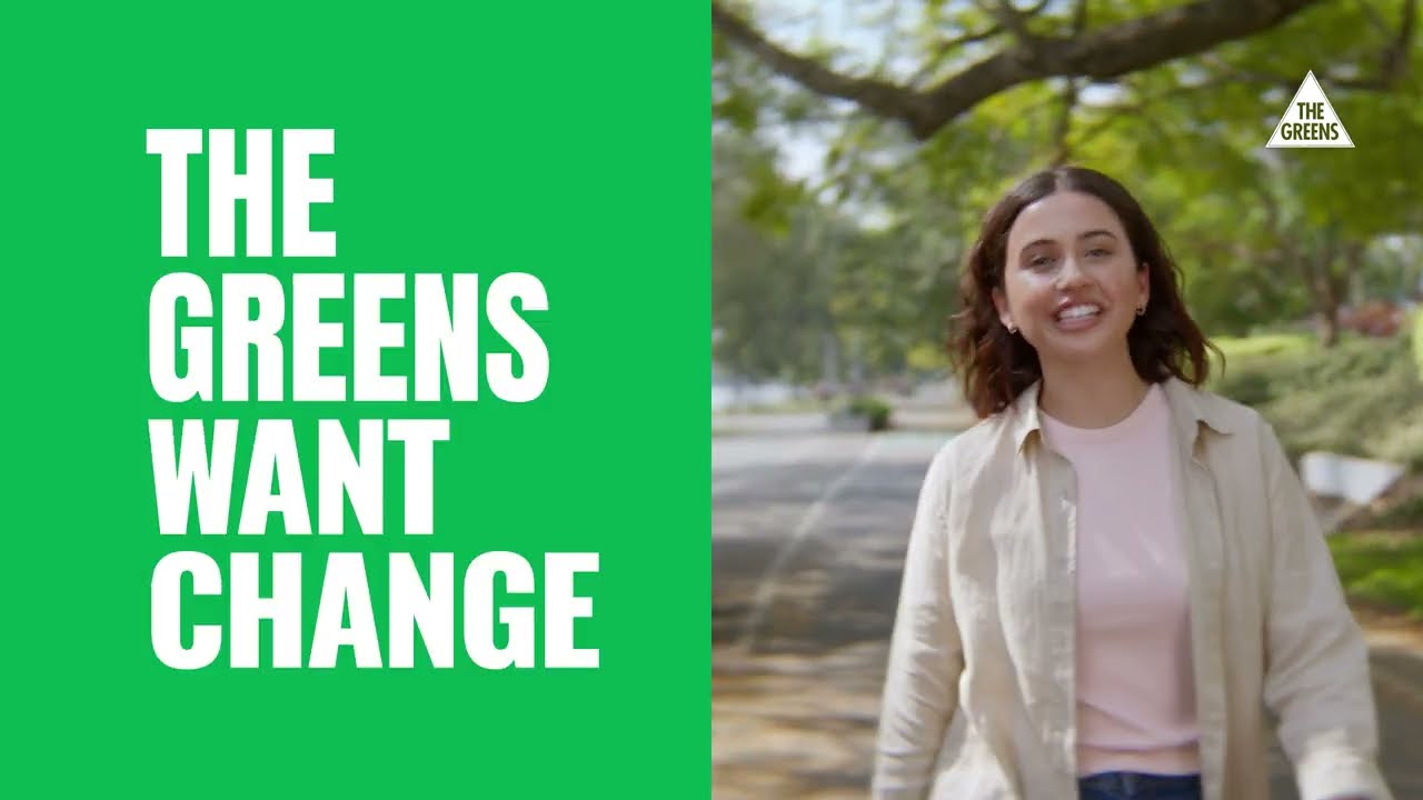 VIDEO: Australian Greens: Vote [1] Greens to keep Dutton out and tax big corporations to fund health, housing & climate action