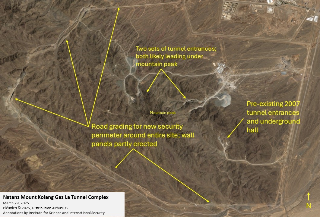 Security Perimeter Set Up at Mt. Kolang Nuclear Site