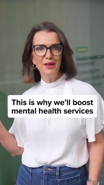 We will boost mental health services.