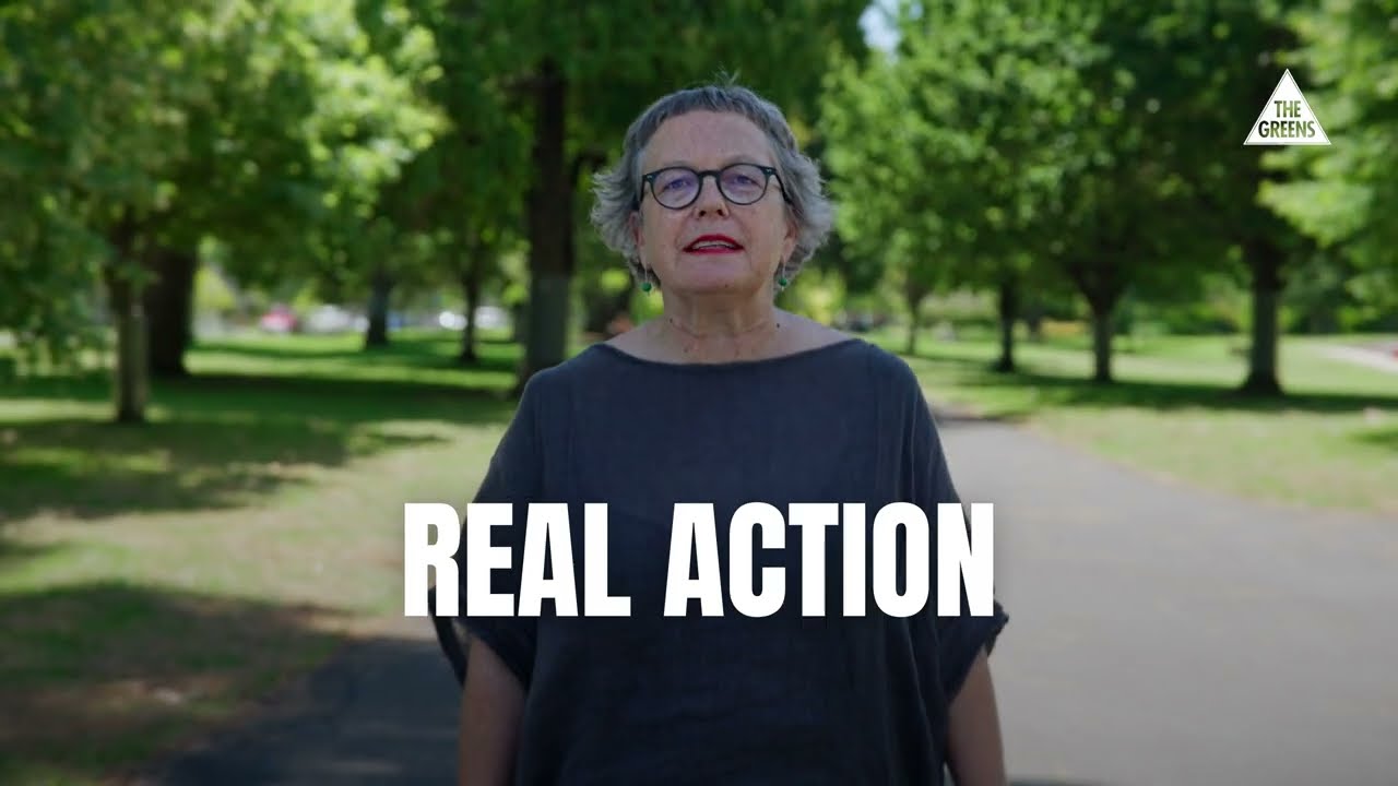 VIDEO: Australian Greens: VOTE 1 GREENS: No more coal & gas, real climate & housing action