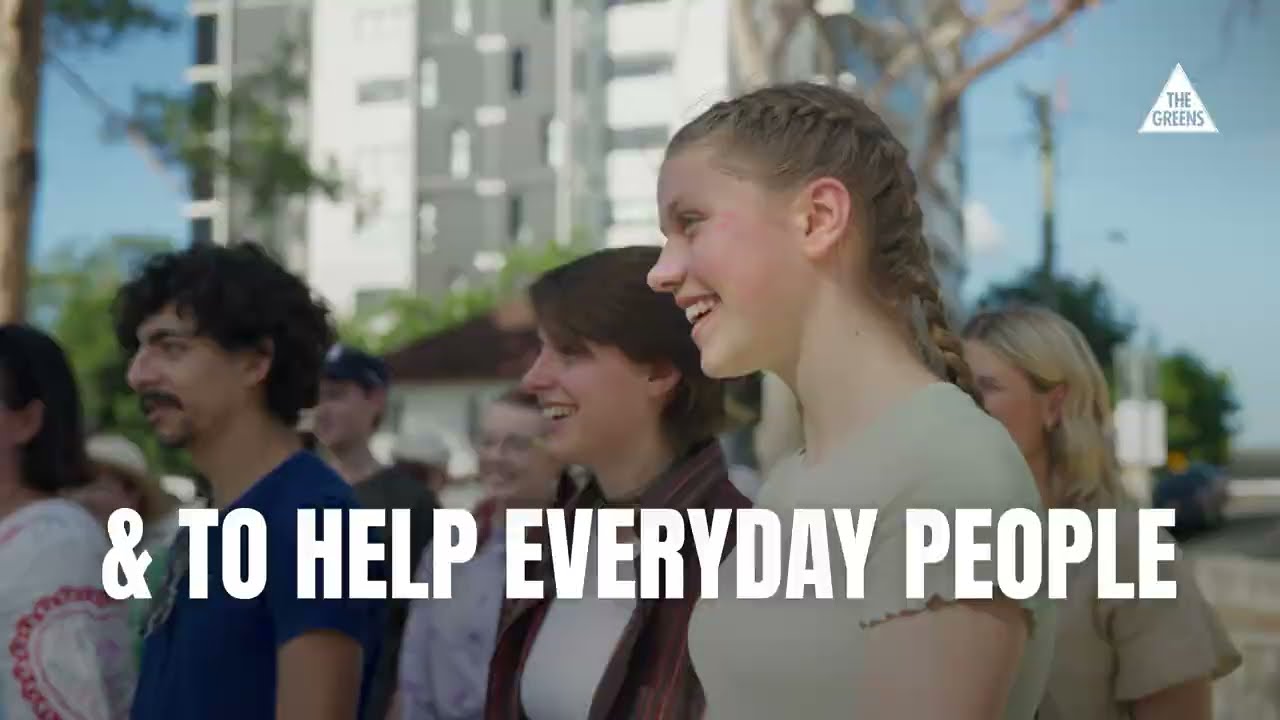 VIDEO: Australian Greens: Vote [1] Greens: Stephen Bates for Brisbane. A strong, local and independent voice for our community