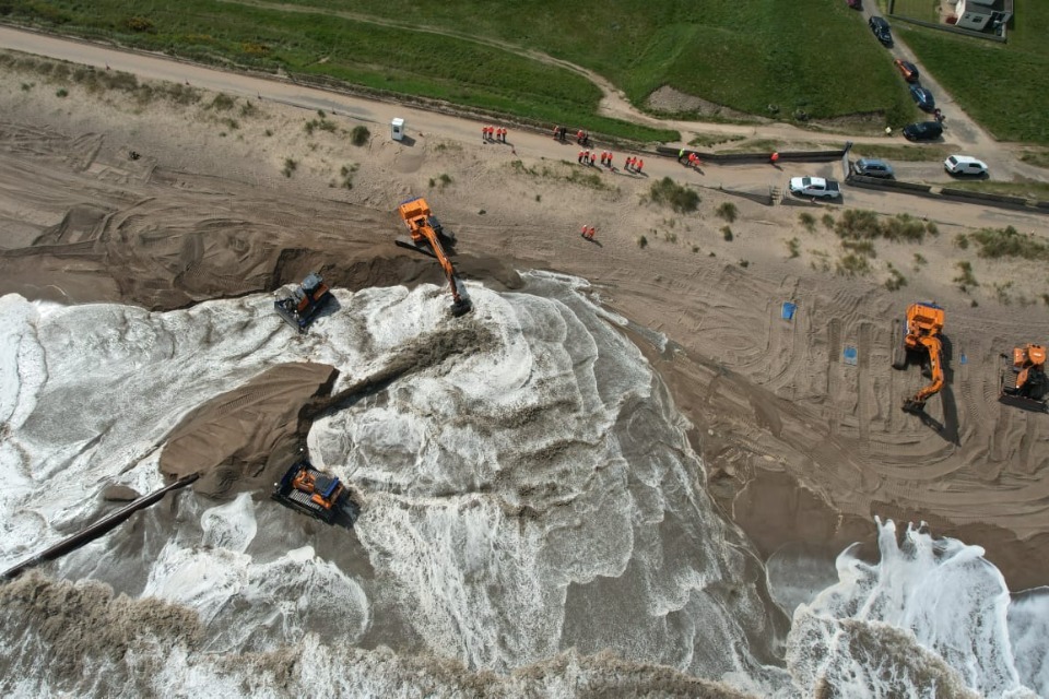 £7m Scheme Lowers Flood Risk on Lincolnshire Coast