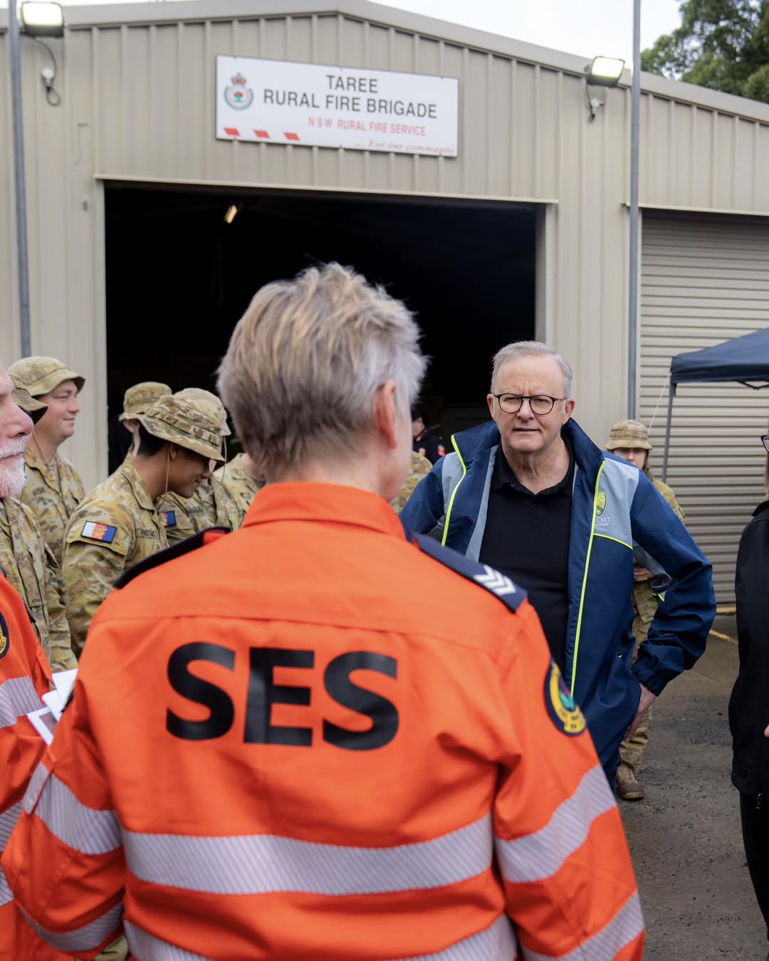 We’re on the ground in Taree today getting an update from the SES Commissioner o...