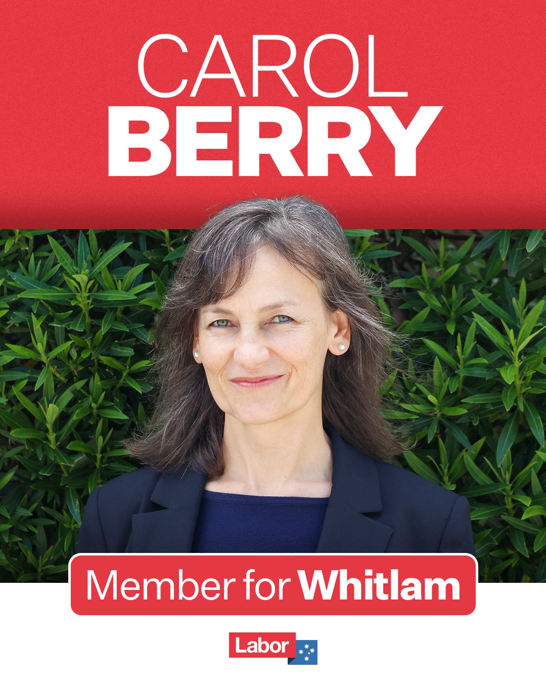 Carol Berry, Labor's new member for Whitlam, has lived in the Illawarra for over...