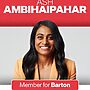 Labor's new member for Barton, Ash Ambihaipahar has lived in the St George area ...