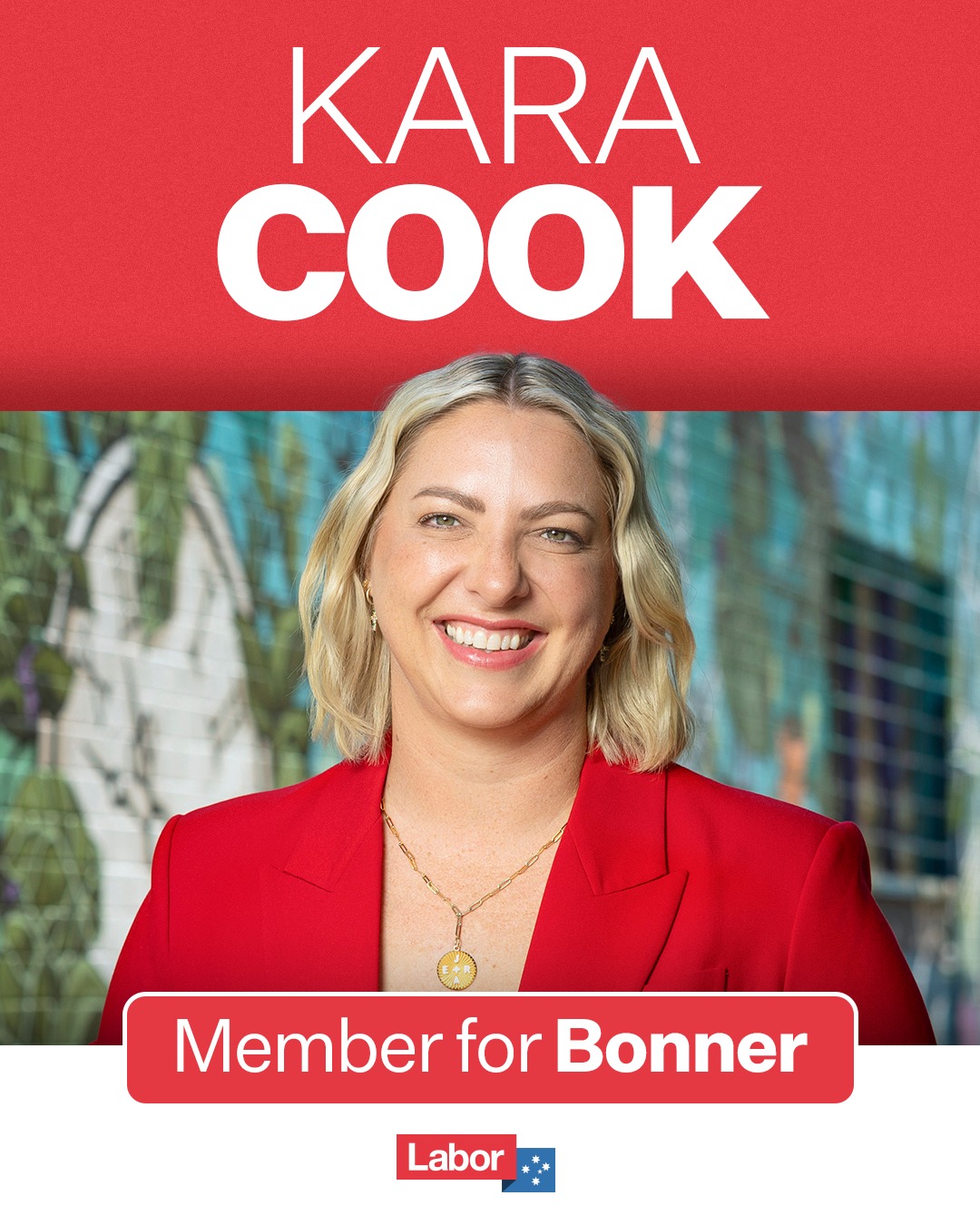 Labor's new member for Bonner, Kara Cook, is a proud Queenslander: raised in Yep...