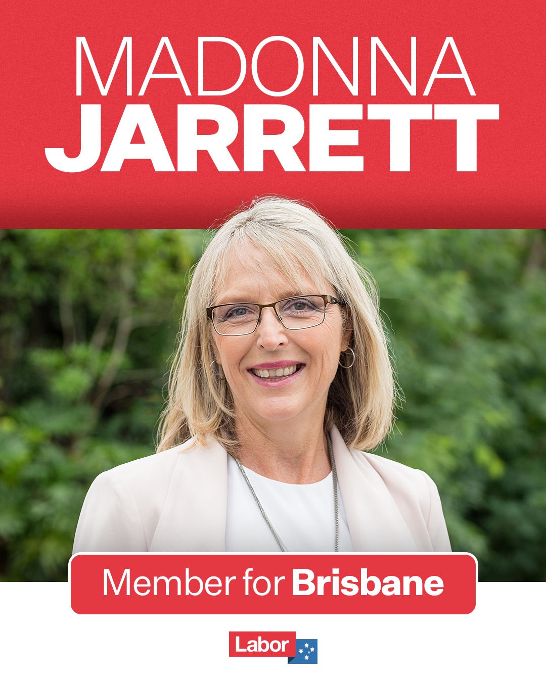 Labor's new member for Brisbane, Madonna Jarrett, started her career in health ...