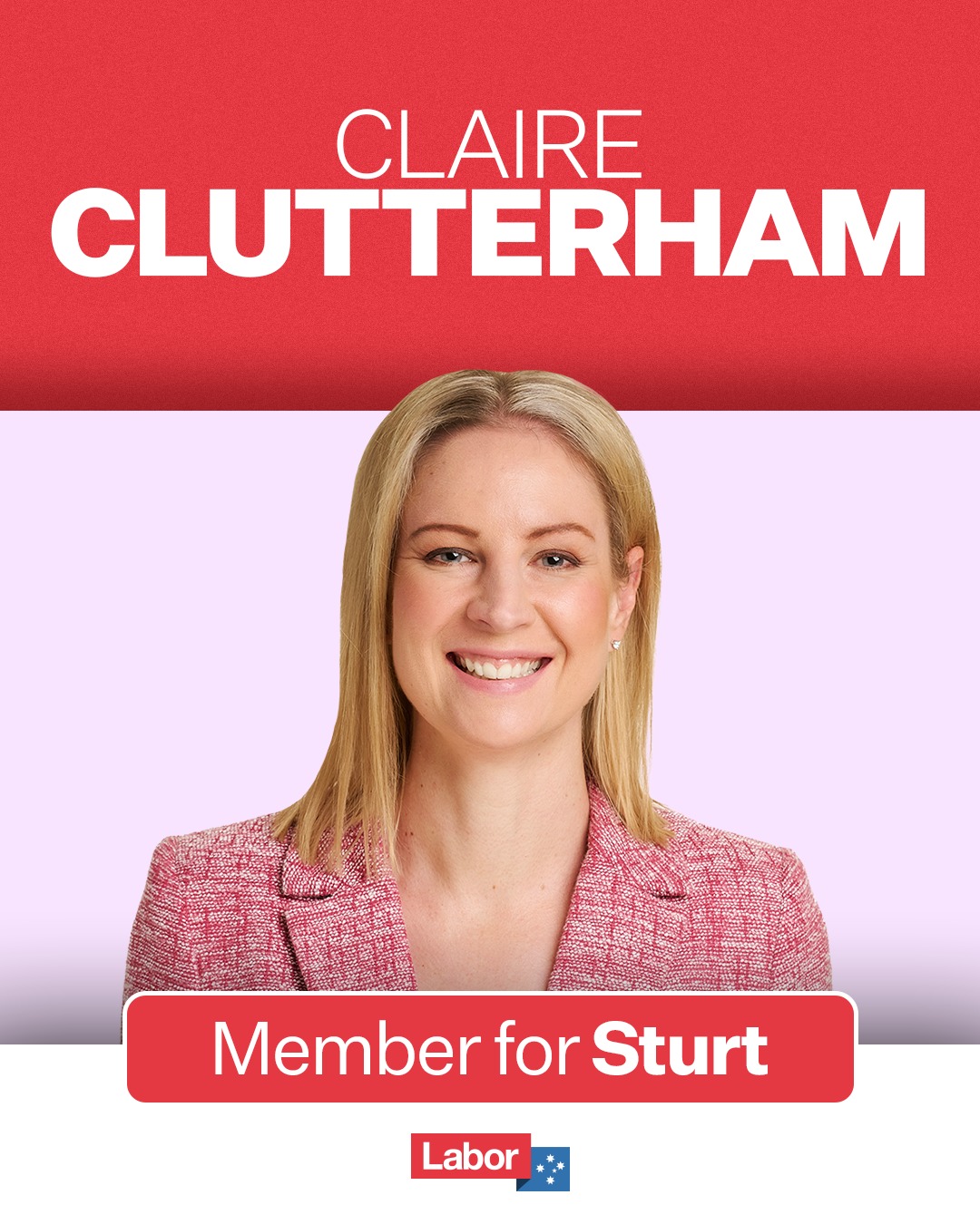 Labor's new member for Sturt, Claire Clutterham MP is an elected councillor for ...