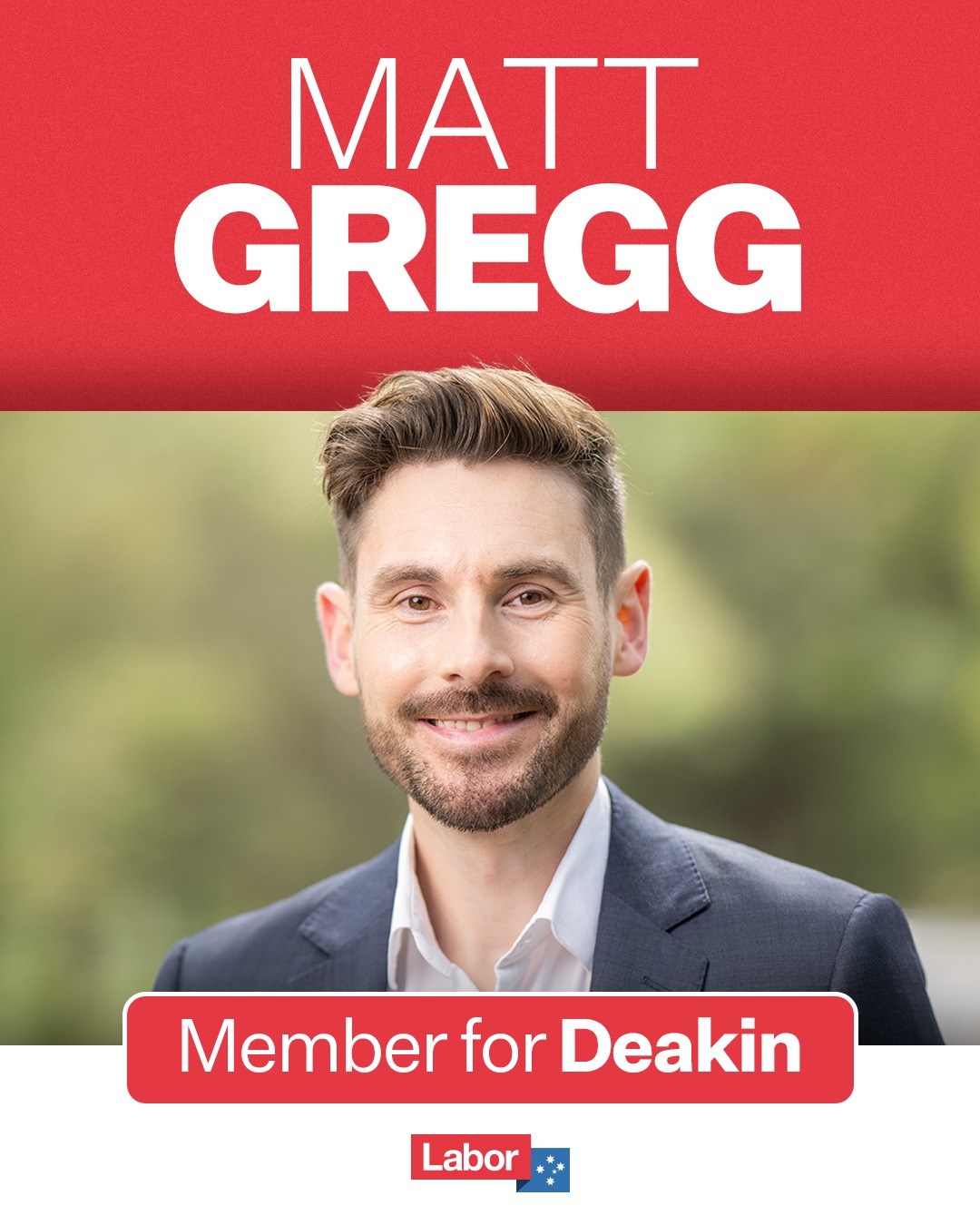 Matt Gregg - Labor for Deakin, Labor's new member for Deakin, is a lawyer and a ...