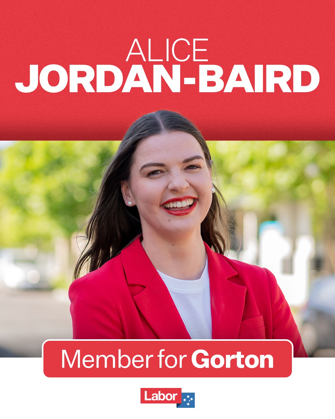 Meet Alice Jordan-Baird, Labor's new member for Gorton. Alice has dedicated her ...
