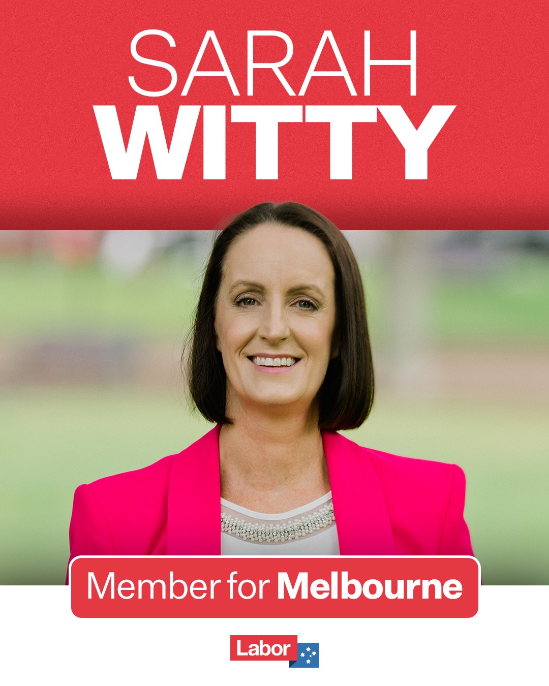 Australian Labor Party: Meet Sarah Witty, Labor’s new member for Melbourne. Sarah is a foster parent of …
