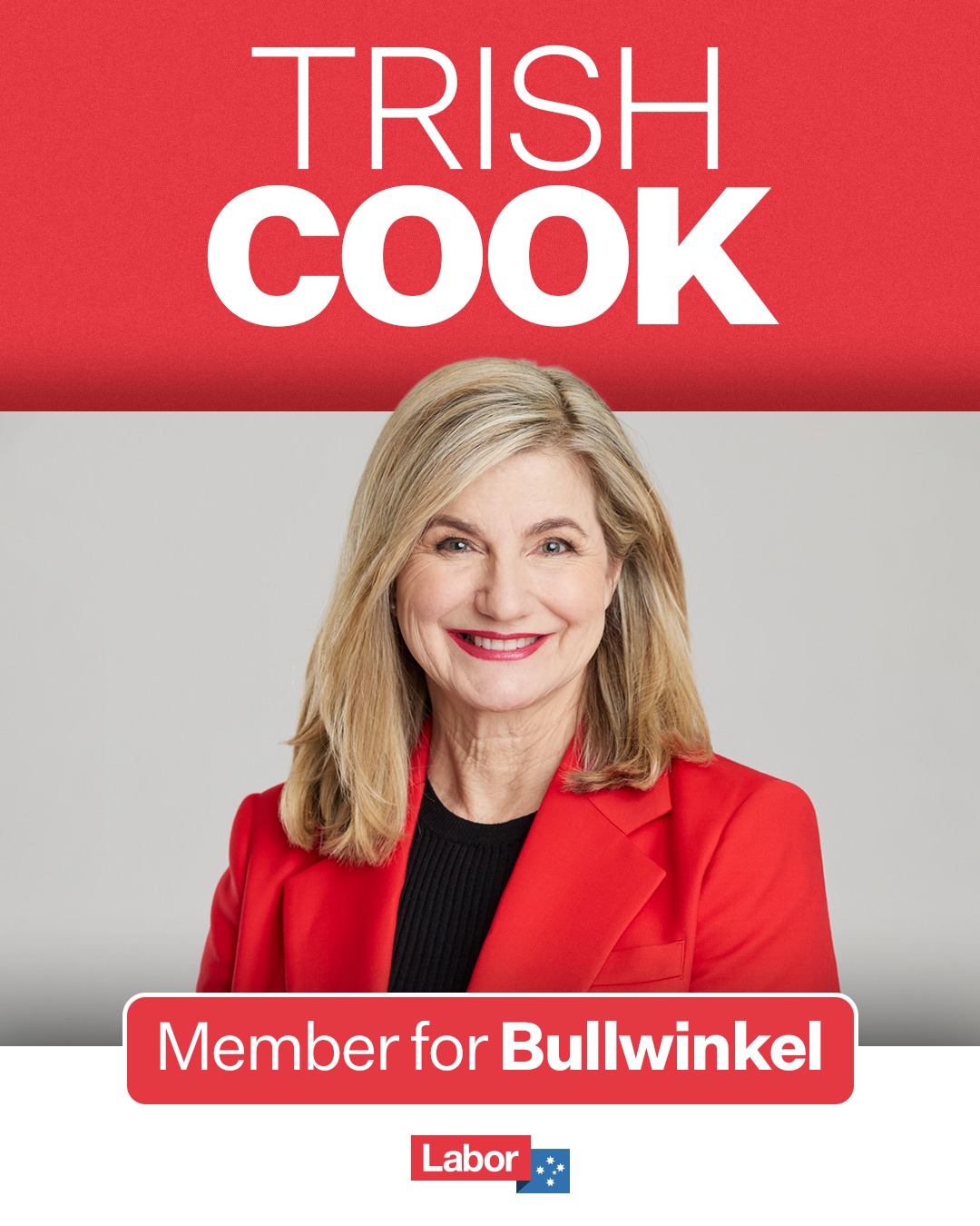 Australian Labor Party: Meet Trish Cook, Labor’s new member for Bullwinkel. Trish is a local nurse, Mund…