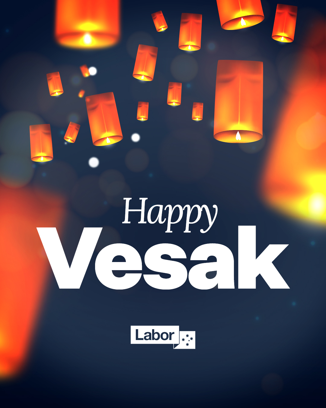 To all members of Australia's Buddhist community, best wishes for a joyful and i...